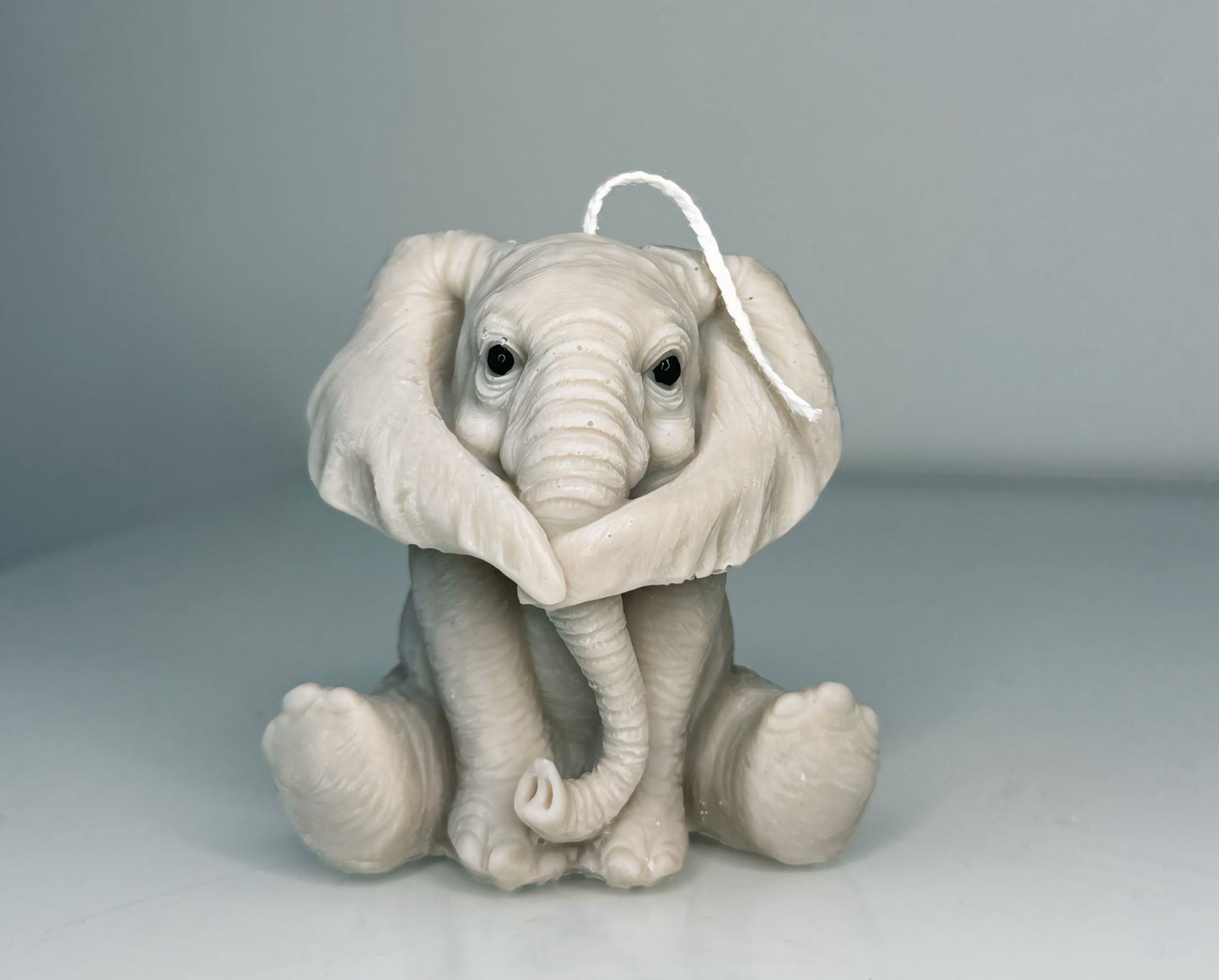 Elefant Kerze aus Sojawachs