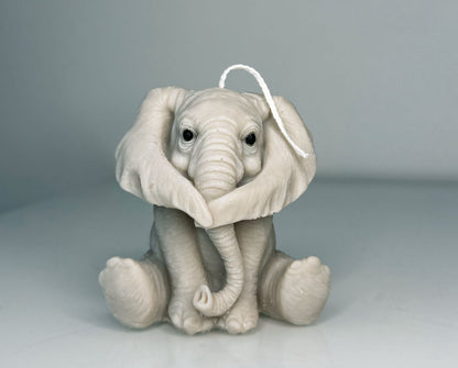 Elefant Kerze aus Sojawachs